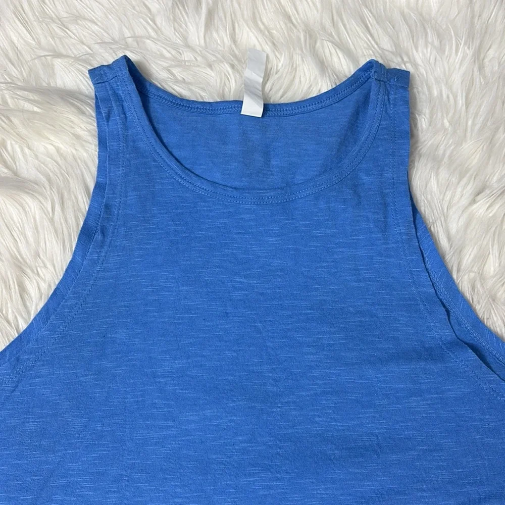Flawed Z By Zella Blue Muscle Tank Size XS